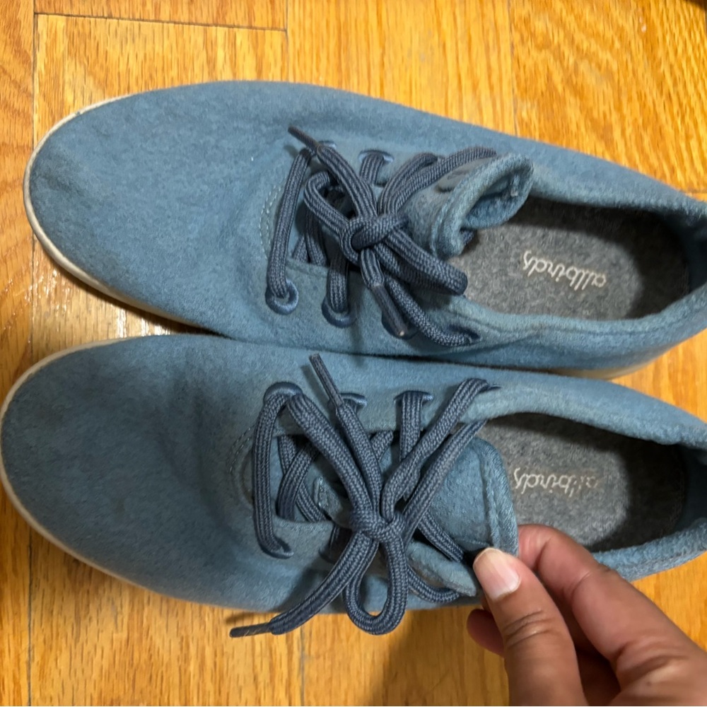 Allbirds Blue Shoes